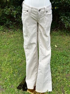 London Jean Women’s Beige Wide-Leg Jeans 0